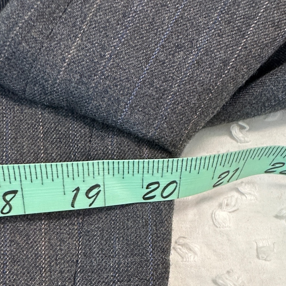 Hart Schaffner Marx VTG Old Money Academia Business ClassicCharcoal Blazer Sz40L - Picture 12 of 14